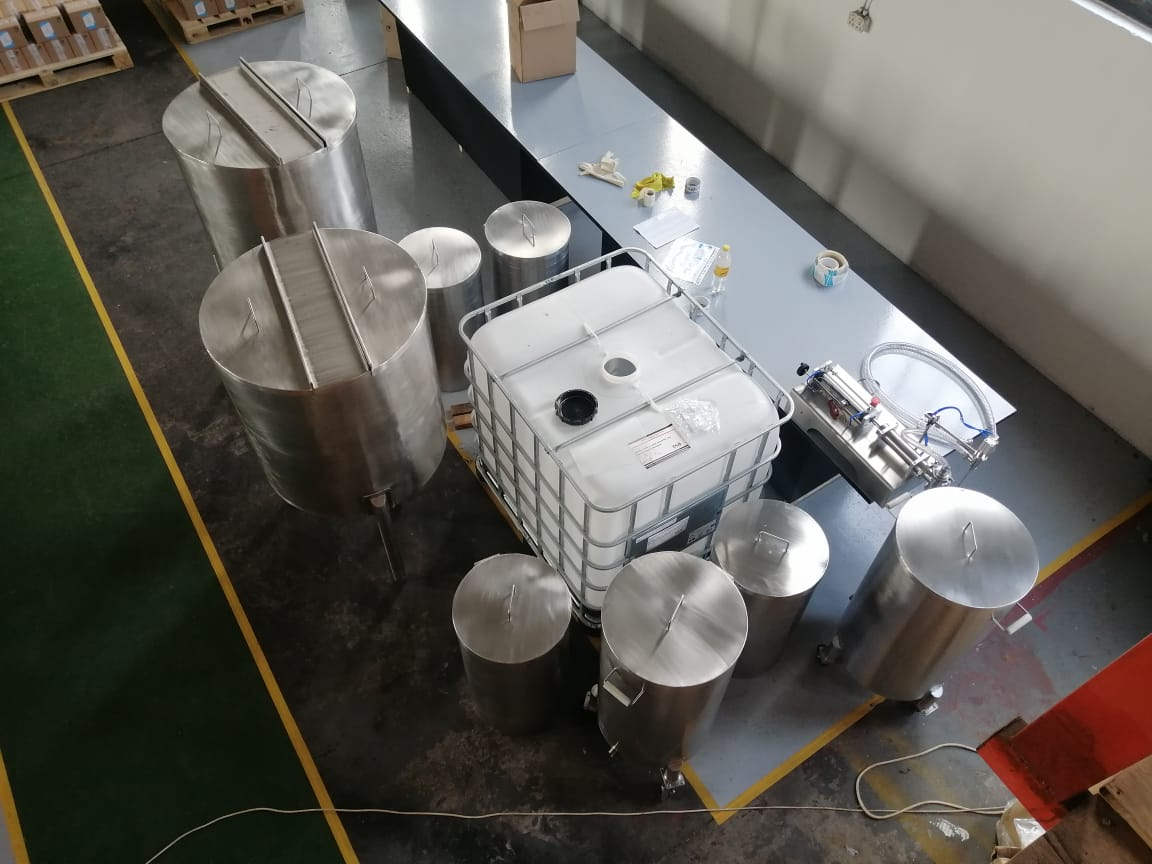 Cleaning, packaging and sanitising equipment 2